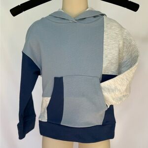 Kidpik Hoodie Youth XXS (4) Blue Gray Navy Pullover Sweatshirt